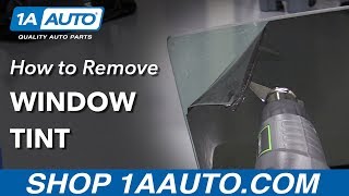 How to Remove Window Tint Full Guide [upl. by Jasmina]