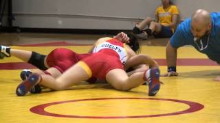 2014 McMaster Invit FW48kg Natassya Lu Guelph vs Farrantina Brock [upl. by Almena]