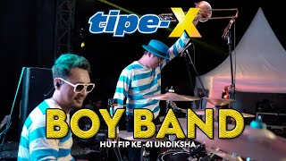 TIPEX  BOYBAND LIVE IN HUT FIP KE61 UNDIKSHA BALI [upl. by Einnad]