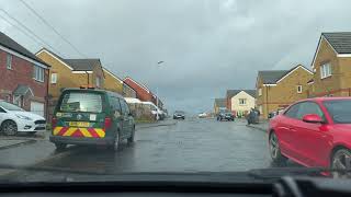 Driving in Glasgow  Baillieston  February 2022 [upl. by Merchant268]