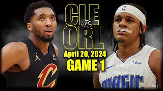 Cleveland Cavaliers vs Orlando Magic Full Game 1 Highlights  April 20 2024  202324 NBA Playoffs [upl. by Jump]