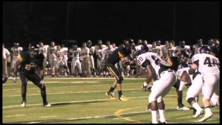 Ottawa Football vs Kansas Wesleyan Highlights 9102011 [upl. by Ocsecnarf]