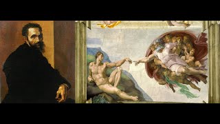 La Creazione di Adamo di Michelangelo Buonarroti 1511 Rinascimento [upl. by Kera]