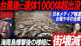 日本メディア報道！最恐台風の全貌！〇体1000超発見の痛ましい悲劇！全てを壊滅した中国経済特区の生々しい被害状況…EVシフト｜電気自動車｜BYD [upl. by Assiron]