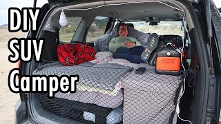 How to Turn Any SUV into a Camper With No Permanent Modifications – Kia Borrego Tour [upl. by Berga314]