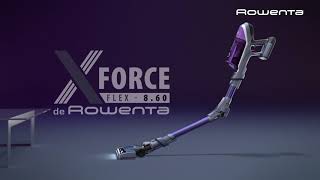 ROWENTA  XForce Flex 860  La puissance daspiration sur toutes les surfaces et sans encombre [upl. by East]