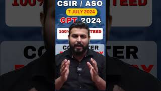 ASO CPT  CSIR CPT  CPTCommon Proficiency Test Preparation for CPT Exam  CPT last Time Exam [upl. by Esilec]