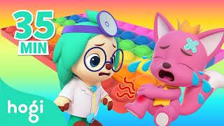 BEST SONGS of the MONTH｜Color Pop It  Hospital Play  More｜Nursery Rhymes for Kids｜Hogi Pinkfong [upl. by Caplan]