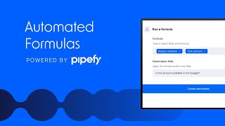 Automated Formulas with Pipefy [upl. by Ulita]