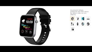 Smartwatch Relógio Inteligente Haiz IP67 40mm My Watch I Slim HZ Z15 [upl. by Schwejda]