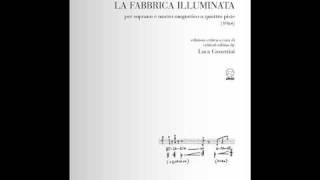 Luigi Nono  La fabbrica illuminata [upl. by Kippie]