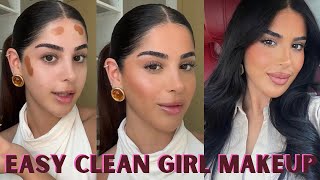 How to Prevent Cakey Makeup for Everyday Clean Girl Makeup Look  MASTER EVERYDAY PRETTY MAKEUP LOOK [upl. by Rainer631]