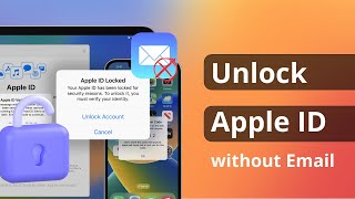 2 Ways How to Unlock Apple ID without Email If Apple ID Locked 2024 [upl. by Xirtaeb]