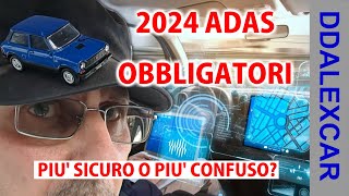 adas obbligatori nuove auto 2024 [upl. by Atnoled]