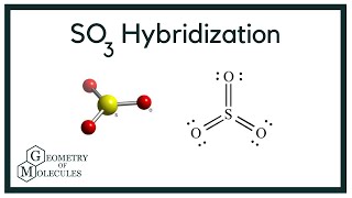 SO3 Hybridization Sulfur Trioxide [upl. by Ayikin577]