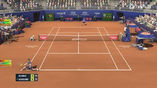 Carlos Alcaraz VS Andrea Vavassori  Buenos Aires  Tennis Elbow 4 Mod XKT  Gameplay [upl. by Llehsyar53]