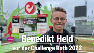 Benedikt Held der jüngste Teilnehmer der Challenge Roth „Ich bin der Einzige mit einer Eins vorn“ [upl. by Suriaj]