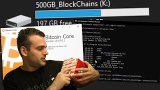 Bitcoin Core Data Directory of Old Hard Drive with Bitcoin Blockchain Configuration [upl. by Anoj]