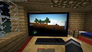 Minecraft VM Computers Mod review Playing Android mobile games [upl. by Notrub69]