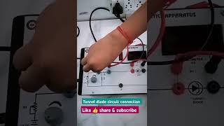 Tunnel diode circuit connection viral shortsfeed tunneldiode [upl. by Aivatco301]