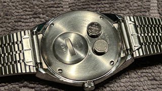 TIMEX Q Quartz battery change SR626SW to 377  Seizaiken to Energizer [upl. by Toddy]