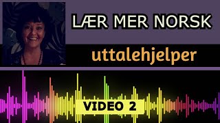 LÆR MER NORSK  Forstå norsk tale [upl. by Oetomit408]