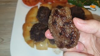 Recette Boulette de viande  Köfte turque [upl. by Reyem]