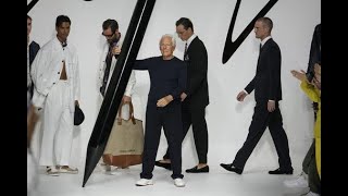 Giorgio Armani Men’s Spring Summer 2024 Fashion Show [upl. by Kcirddehs]