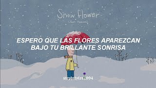 V BTS  Snow Flower feat Peakboy Traducida al español [upl. by Minier]