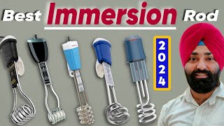 Top 5 Immersion Rod Water Heater in India 2024  Best Immersion Rod in INDIA 2024 [upl. by Alleb569]