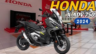 The new 2024 Honda XADV 750 Fresh Threads for Your Adventure Scooter [upl. by Raven]