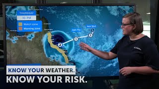 Severe Weather Update 23 Jan 2024 Tropical cyclone developing over the coral sea [upl. by Attenahs]