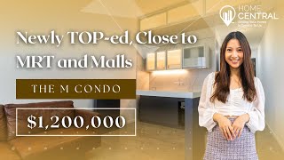 The M Condo Condominium Home Tour  Newly TOPed Close to MRT and Malls [upl. by Rocher]