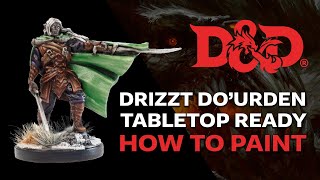 HowTo  Paint DampD Drizzt DoUrden  Tabletop Ready [upl. by Berk]