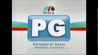 HQ MTRCB PG Parental GuidancePatnubay at Gabay Tagalo 4x3 No LogosWatermarks [upl. by Raynold188]