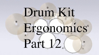 Drum Kit Ergonomics Explained Pt 12  Floor Tom Case Studies [upl. by Halliday]