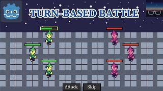 Making TurnBased Battle System In Godot 4 [upl. by Hertz]