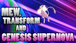 Can Mew Use Its ZMove Genesis Supernova After Using Transform In Pokemon Sun and Moon [upl. by Iderf]