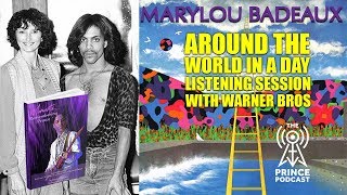 Marylou Badeaux Prince Around The World In A Day Album Listening Session with Warner Bros [upl. by Aicenaj]