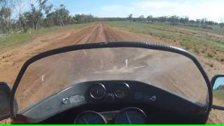 BMW R100RS on the red dirt [upl. by Aetnahs]