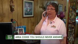 Area codes you should never answer [upl. by Llibyc]