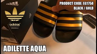 ADIDAS ADILETTE AQUA SLIDES  Watch Before You Buy [upl. by Suruat981]