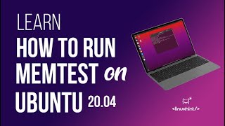 How to Run Memtest in Ubuntu 2004 [upl. by Ybanrab]