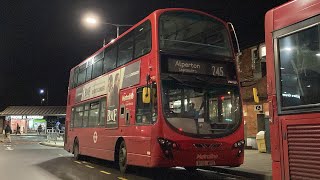 FRV Metroline Route 245 Alperton Sainsburys  Golders Green Wright Gemini 2 VW1821 BV10 WVS [upl. by Macilroy]