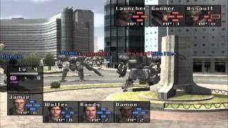 Front Mission 5 part 3 City fight [upl. by Anchie600]