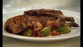 Gordon Ramsay Double Bone Grilled Pork Chop Recipe [upl. by Inotna980]