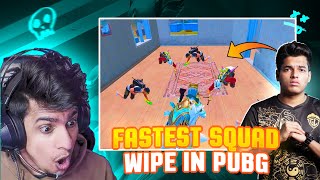 😱Worlds Fastest Squad Wipes Ever  08 Second Clutch World Record Ft JONATHANGAMINGYT [upl. by Irneh]