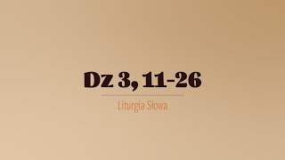 PierwszeCzytanie  4 kwietnia 2024 [upl. by Enidan962]