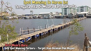 spot sekeren ini ternyata ada di muara baru dam ijo MANCING DI MUARA BARU [upl. by Bashemath656]