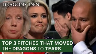 Top 3 Pitches That Moved The Dragons To Tears  Dragons Den [upl. by Mendie]